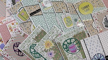 How Many Cards Can We Create Using 2 6x6 paperpads