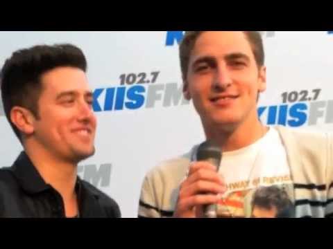 Wango Tango 2012 Kendall Schmidt and Logan Henderson talk first concerts Big Time Rush exclusive