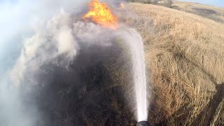 HUGE grass fire 40mph wind 3-29-21 Brookville Ks, part 1