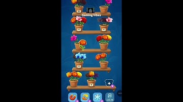 Flower Sort Level 10 Walkthrough Solution