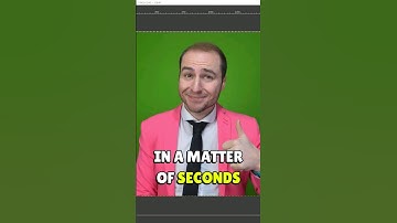 Remove green screen in seconds with Gimp #shorts #gimptutorial