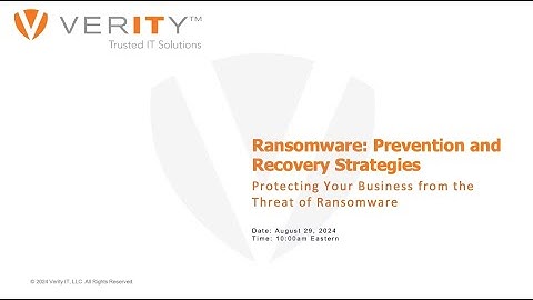 Ransomware   Prevention and Recovery Strategies