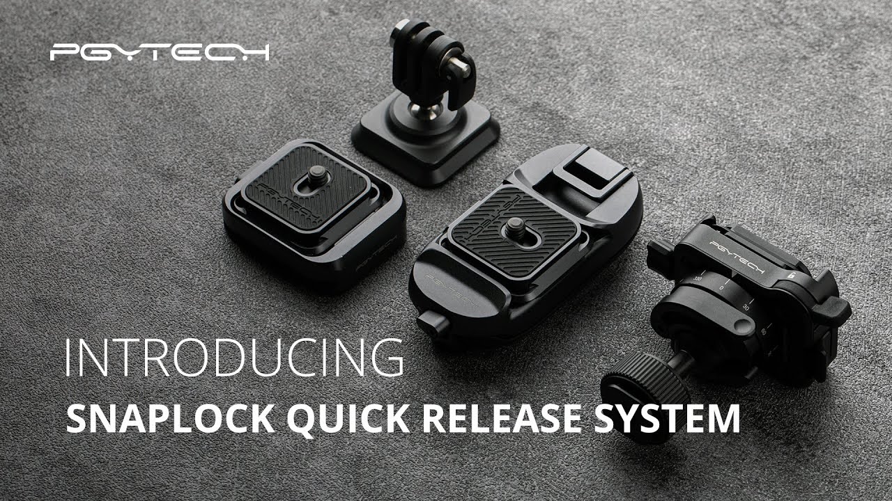 Introducing PGYTECH SnapLock Quick Release System 