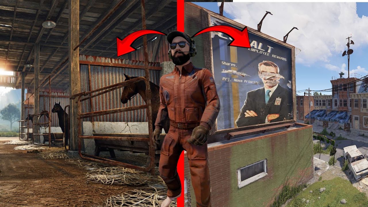 I tried living next to Large Barn and Outpost