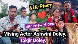 Mising Actor Ashwini Doley. Tokjir Doley.interview Video. Karaibari Aao