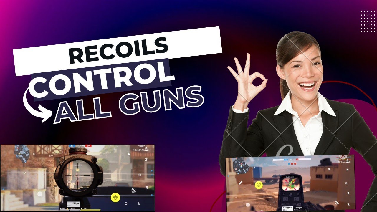 Battle Prime Game||Recoils Control all Guns?Scop kabhee nahi hilega⚙️