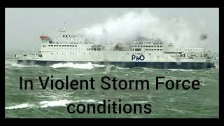 Extreme weather | At Sea in Hurricane - vlog