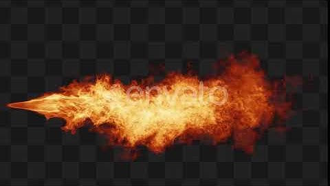 Fire Loop 4K | Motion Graphics - Envato elements
