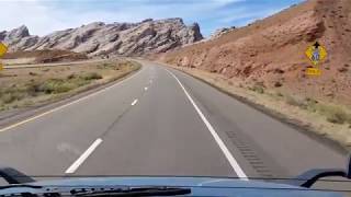 Interstate 70 Through Utah.. Trucking Through Spotted Wolf Canyon!!