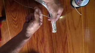 Sailing Oceanghost "How-to" Whipping a line.