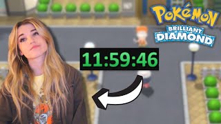 Playing Pokemon Brilliant Diamond for 24 Hours Straight (2)