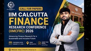 IIM Calcutta Finance Research Conference 2026 | Call for Papers | Complete Details