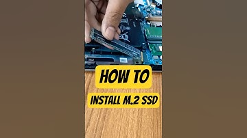 How to install  Nvme m.2 SSD | Nvme SSD installation in Laptop motherboard #shorts #youtube #laptop