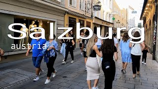 Salzburg Austria walk in the city/ walking tour