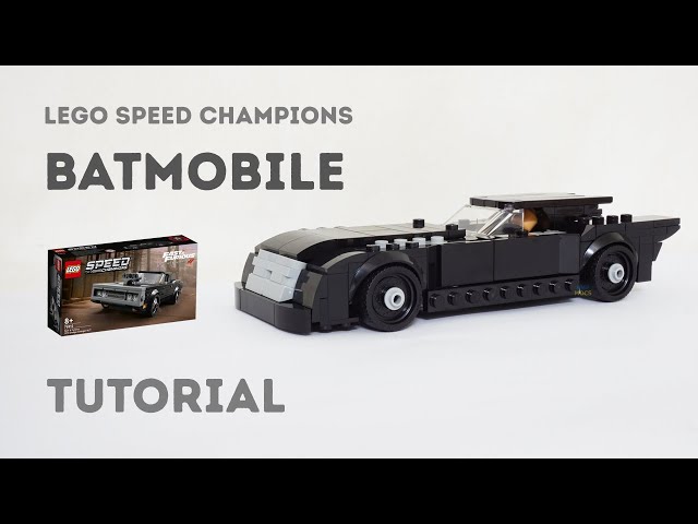 Genuine Lego DC BATMAN Batmobile (vehicle) build only from 76012 displayed