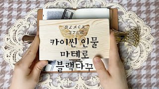 카이씬 인물 마테로 블랙다꾸 | 감성다꾸 | 다꾸 | Journal with me | Diary | ASMR