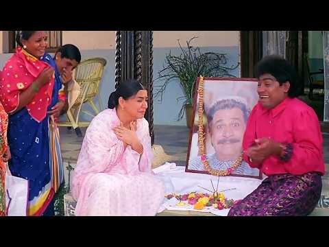 बैंगन भरता खाए बिना चले गए पिताजी! 😂 ऊपर क्या भजिया खायेगा ? 🤣 | कादर खान & जॉनी लीवर कॉमेडी सीन