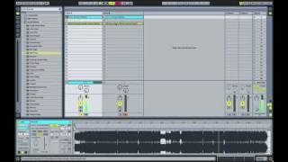 Ableton Tutorial: Basic 'live' DJ mixing in session view (Kutski) screenshot 1