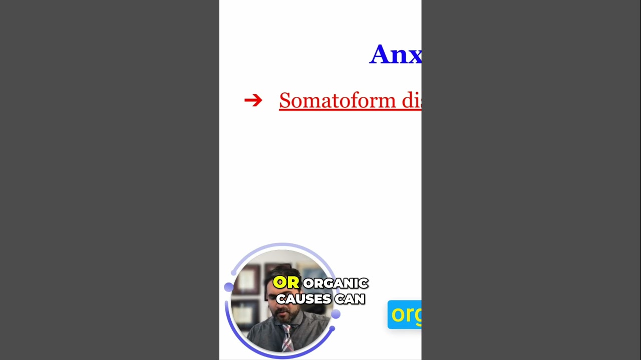 Understanding Somatoform Disorder: Unmasking Anxiety's Physical Symptoms