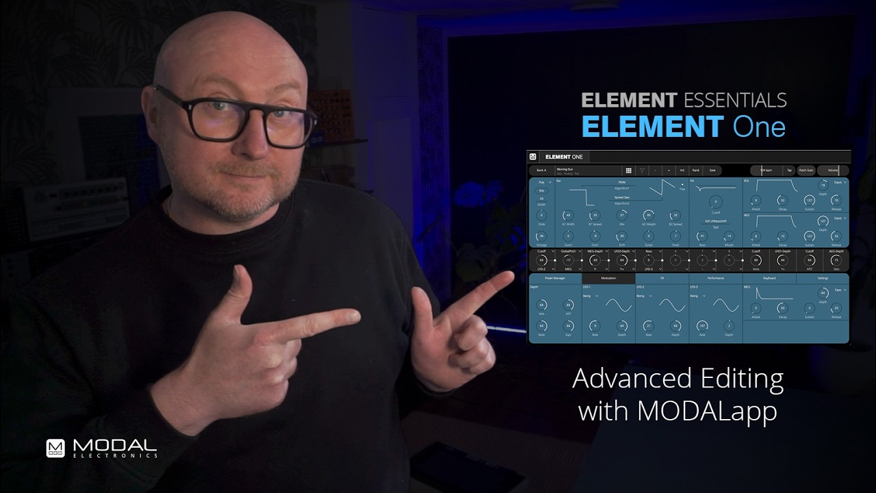 Element One - Advanced Editing with MODALapp bekijken op YouTube Element One - Advanced Editing with MODALapp bekijken op YouTube
