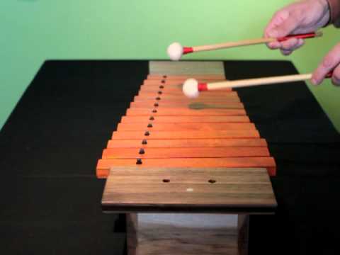 13 Note Wooden Xylophone