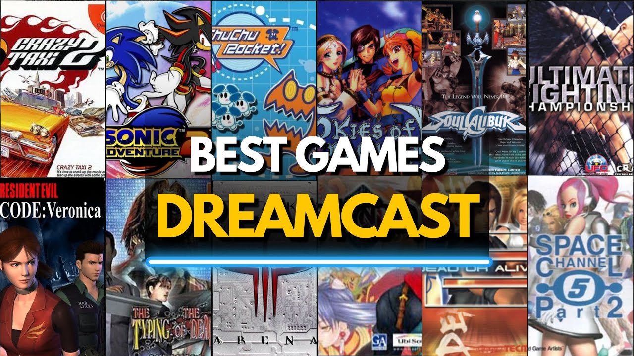 Top 50 Greatest Sega Dreamcast Games You Must Play - YouTube