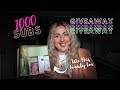 1000 subscribers giveaway! Thank you xox