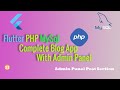 Flutter php mysql complete blog app with admin panel part 11
