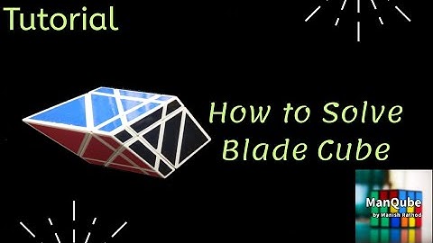 Blade Cube Tutorial |how to solve blade cube | Blade cube Solve | Diansheng Blade Cube