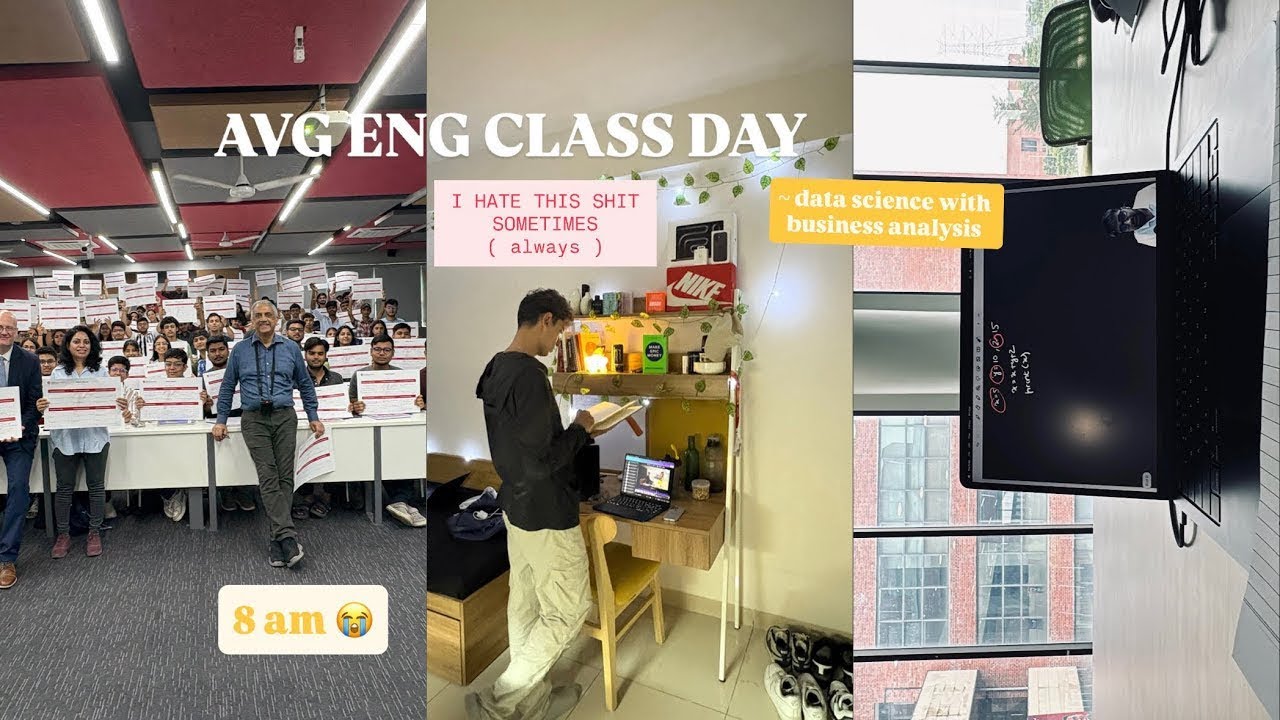 A Day as a DataScience student x Rishihood University