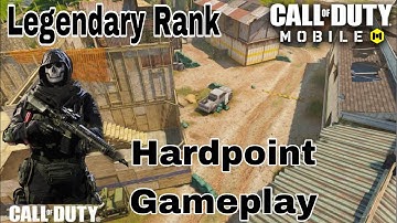Call of Duty Mobile || Hardpoint Gameplay || Firing Range Map