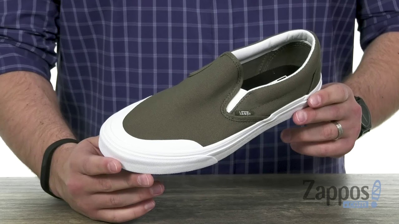 vans canvas slip on 138