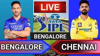 Live: CSK Vs RCB, Match 68, Bengalore | IPL Live Scores & Commentary | Indian Premier League