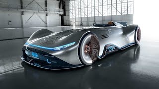 Mercedes-Benz Vision EQ Silver Arrow | Footage