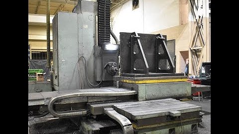STANKO 2B622/4-09 CNC 5” table-type horizontal boring mill
