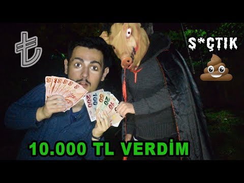 DOMUZ KAFALI ADAMA 10.000 TL PARA VERDİM !! (S*ÇTIK !!!)