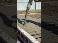 Бетонирование фундамента под одноэтажный дом из газобетона площадью 162 м2 . #строительстводомов