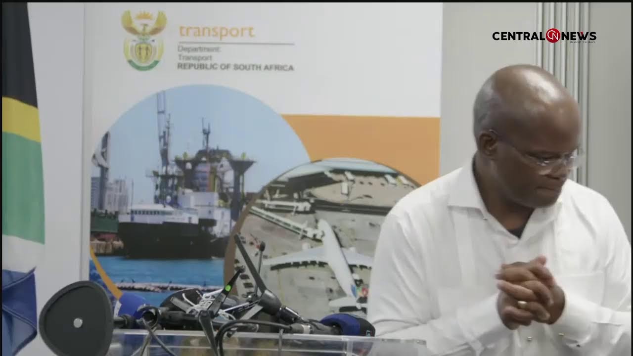 Minister of Transport briefs media on Government interventions on Taxi Industry strike in Cape Town