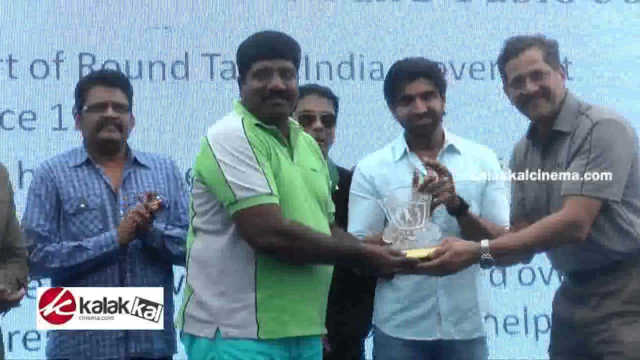 Arun Vijay and KS Ravikumar at Top Gun Golf Classic 2015 YouTube