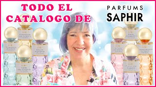 ❤️💛💙 Perfumes Saphir  Listado completo EQUIVALENCIAS