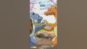 Charizard vs. Blastoise… who wins? #pokemon #gametheory #pokemoncommunity #charizard #pokémon
