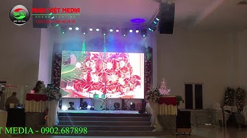 Lắp đặt trọn gói âm thanh ánh sáng nhà hàng tiệc cưới