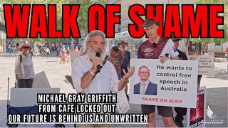 WALK OF SHAME - MICHAEL GRAY GRIFFITH FROM CAFE LOCKED OUT- OUR FUTURE IS BEHIND US AND UNWRITTEN
