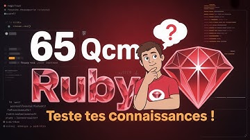 65 QCM Ruby 💎 Testez vos compétences en programmation !