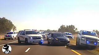 BEST OF ALL TIME! Unmarked Police Karma \& Police High Speed Pursuit