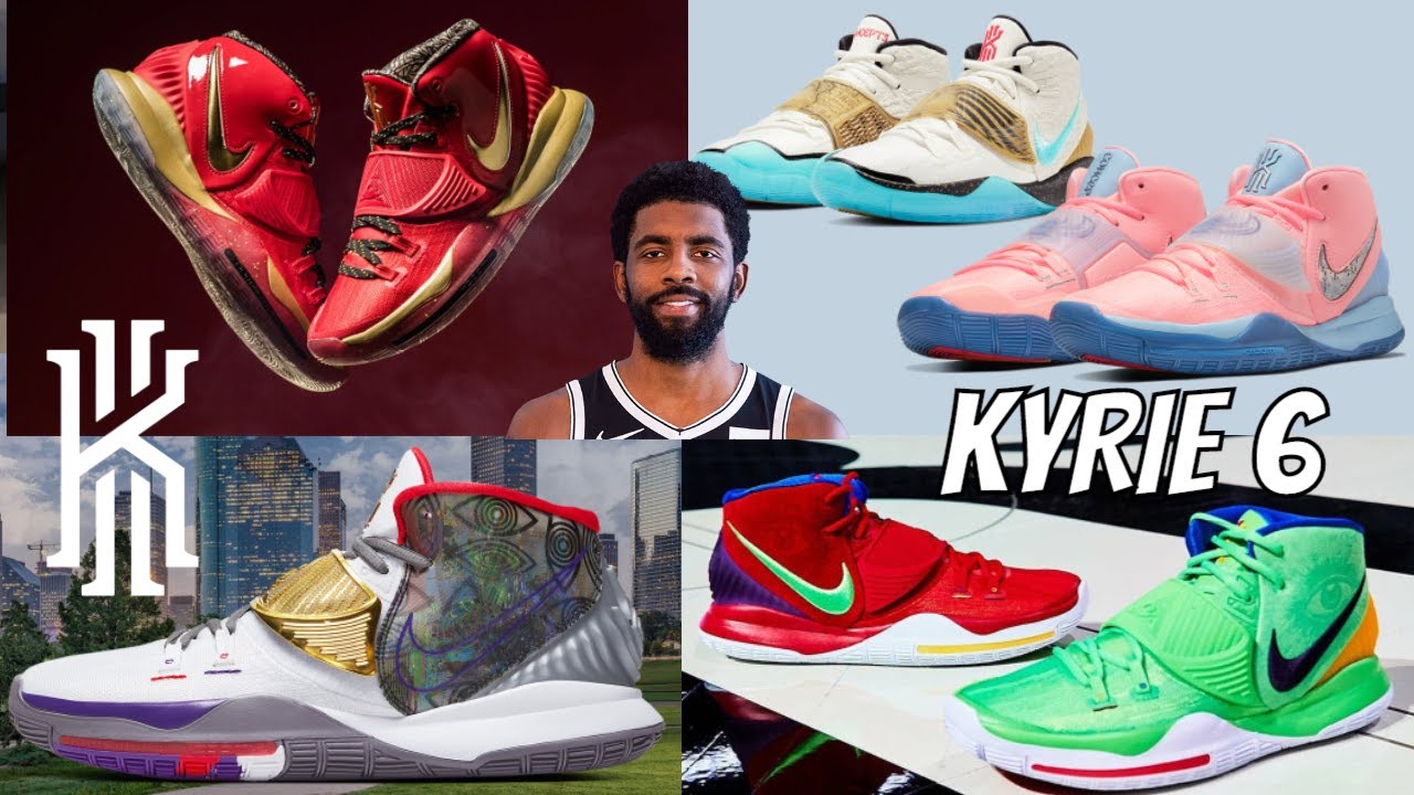 upcoming kyrie 6 colorways