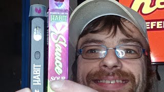 Habit Sauce THCa Sour Haze Disposable Review!!