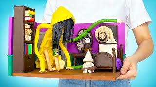 Thực Hiện Một Căn Phòng Đáng Sợ Chứa Các Nhân Vật Từ Game Little Nightmares screenshot 5