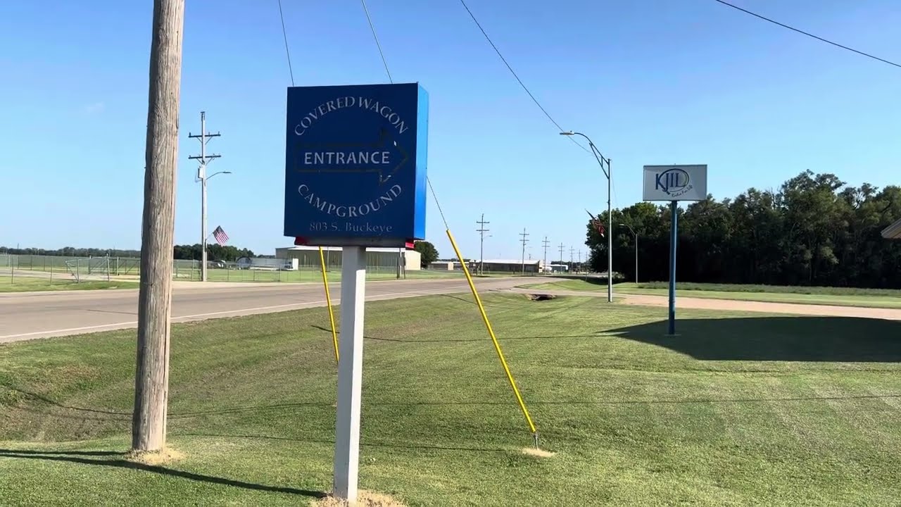 Covered Wagon RV Campground, Abilene, Kansas