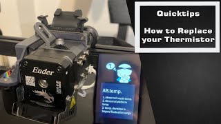 How to Replace The Thermistor (Sprite Pro / Ender S1) TUTORIAL